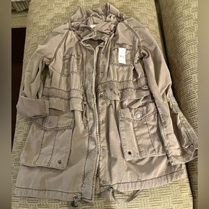 Loft tan trench coat